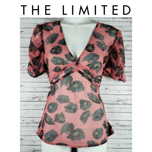 The Limited Tops - 🦋The Limited Shear Empire Waist Shirt Size Small